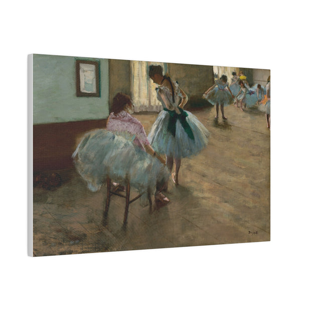 The Dance Lesson, c. 1879, Edgar Degas (fragment)