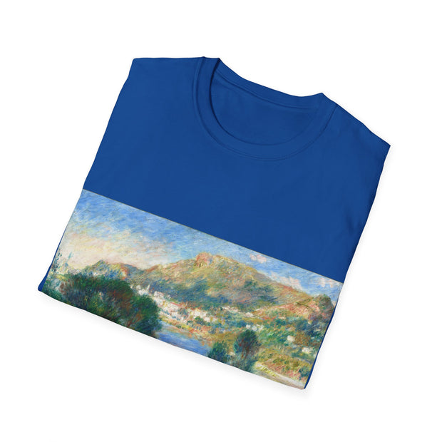 View of Monte Carlo from Cap Martin_c. 1884_Auguste Renoir soft cotton shirt