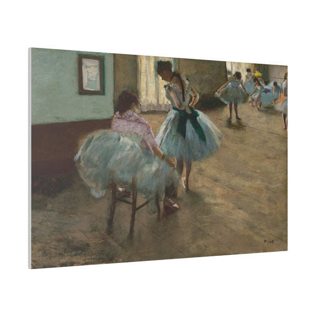 The Dance Lesson, c. 1879, Edgar Degas (fragment)