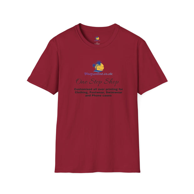 BLOGS promotional t-shirt