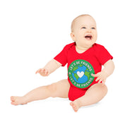 Baby Organic Short Sleeve Bodysuit - Let's be friends