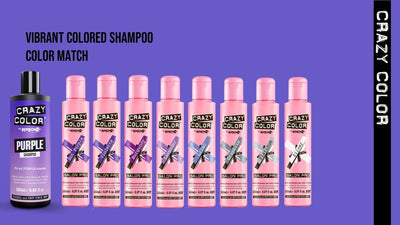 Vibrant Color Shampoo - Purple for Unisex 8.45 Oz