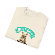 Best dog dad ever cotton t-shirt