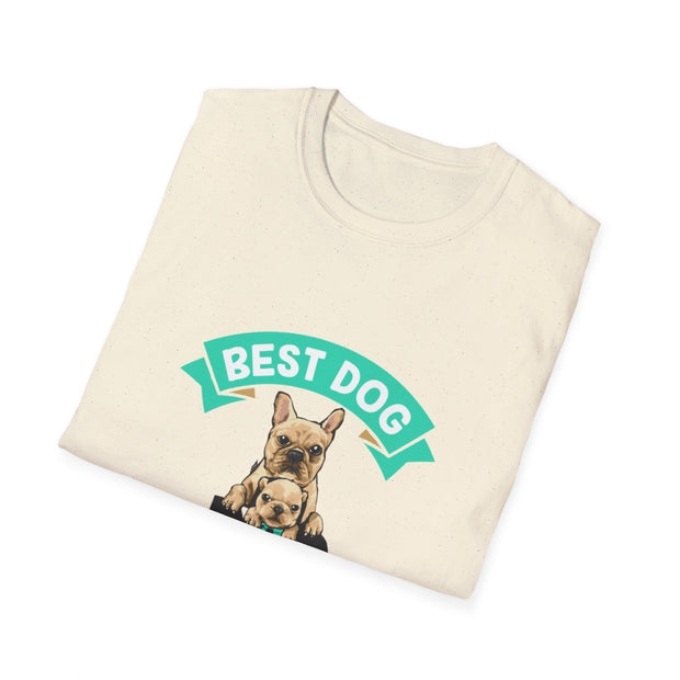 Best dog dad ever cotton t-shirt