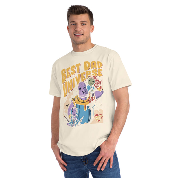 Organic T-Shirt "Best Dad in the Universe"