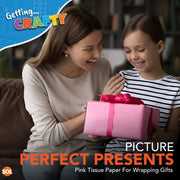 20-500 Coloured Tissue Paper Sheets Assorted Large Quality Gift Wrapping 50X66Cm