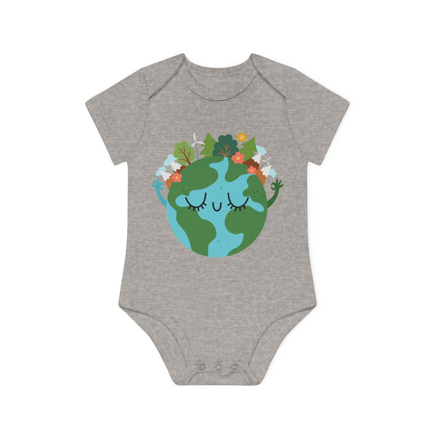 Baby Organic Short Sleeve Bodysuit - Love the Earth