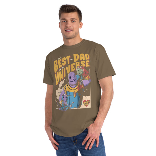 Organic T-Shirt "Best Dad in the Universe"