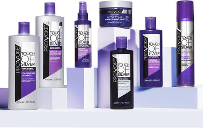 Touch of Silver Colour Care Shampoo 400 Ml , Daily Colour Protect Shampoo, Prolongs Colour and Adds Shine