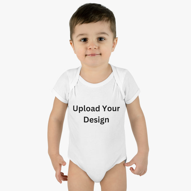 Custom Personalized Infant Baby Rib Bodysuit