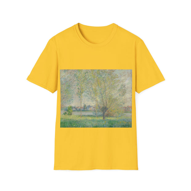 The Willows_1880_Claude Monet  soft cotton shirt