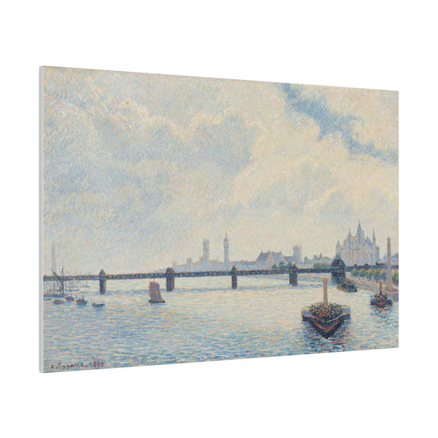 Charing Cross Bridge, London, 1890, Camille Pissarro