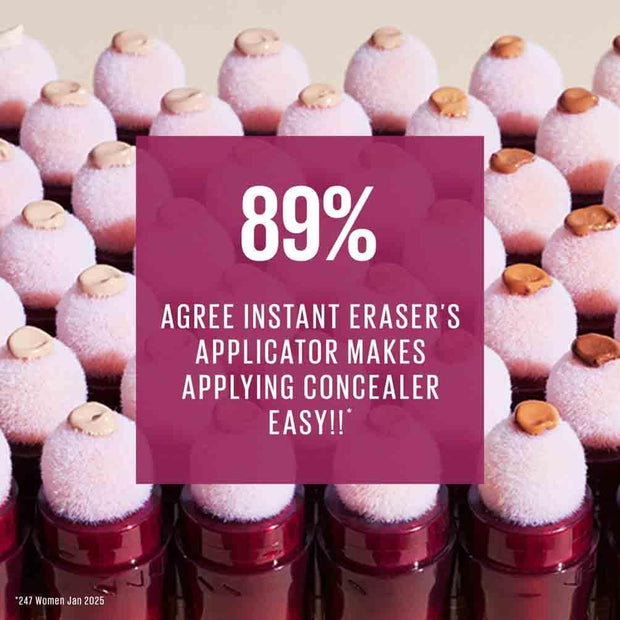 Maybelline Concealer Instant anti Age Eraser Eye, Dark Circles and Blemish, Ultra Blendable Formula , Dermatologist Tested & Suitable for Sensitive Skin 01 Light