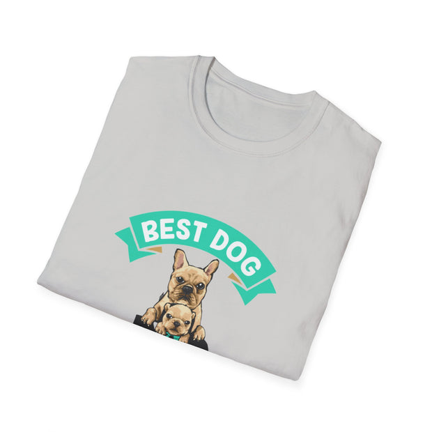 Best dog dad ever cotton t-shirt