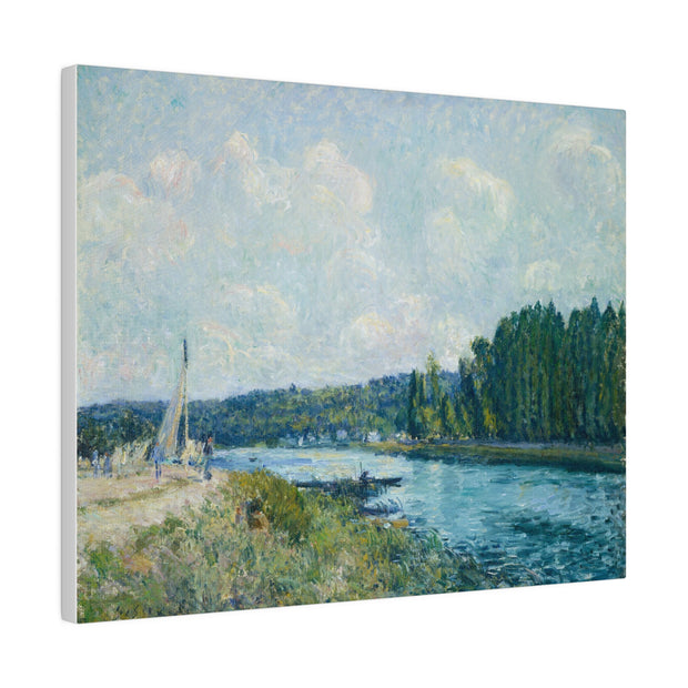 The Banks of the Oise, 1877-1878, Alfred Sisley