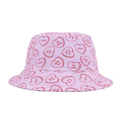 Bucket Hat - Heart messages