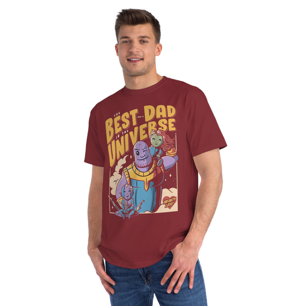 Organic T-Shirt "Best Dad in the Universe"