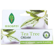 Tea Tree Cream 28G Escenti New Natural Antiseptic Gentle, Soothing Cream Tube