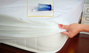 WATERPROOF TERRY TOWEL MATTRESS PROTECTOR FITTED SHEET EXTRA DEEP PROTECTOR UK