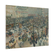 Boulevard des Italiens, Morning, Sunlight, 1897, Camille Pissarro