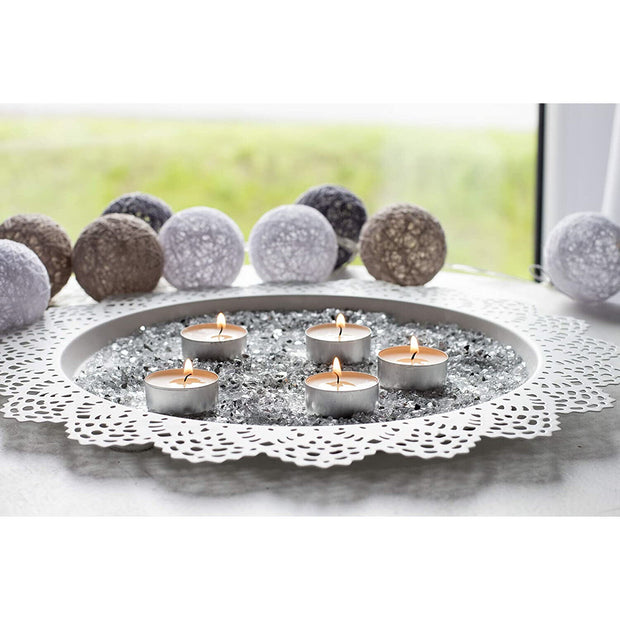 10 X 4 Hour Burn Tea Lights Candles Night Light Premium Tealights Tlight