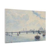 Charing Cross Bridge, London, 1890, Camille Pissarro