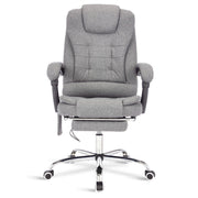 Massage Office Chair Gaming Computer Desk Swivel Recliner Chair Leather Footrest