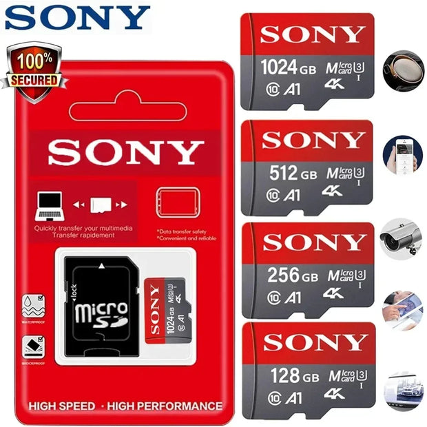 1TB SONY Ultra Micro SD/TF Flash Memory Card 64GB - 1TB Micro SD Card