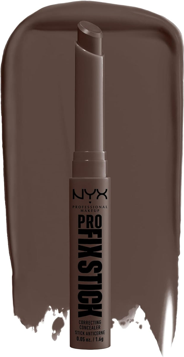 NYX Professional Makeup Correcting Concealer Stick, Covers Blemishes, Dark Spots and Discolouration, 12H Wear, Vegan Formula, Pro Fix Stick, Green