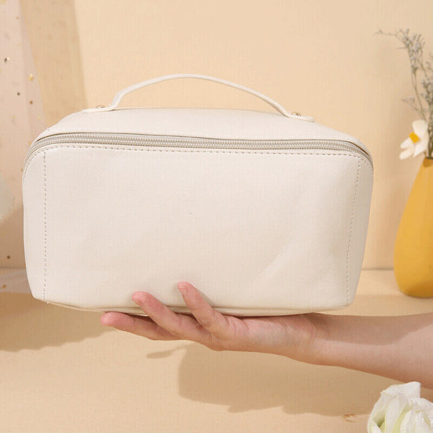 Large Capacity Toiletry Cosmetic Vanity Storage Pouch Travel Make-Up Cases & Bag