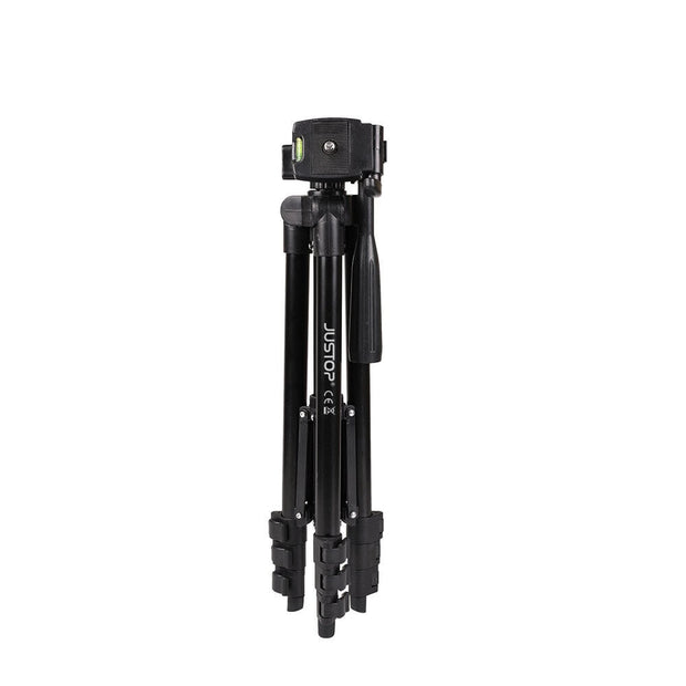 Lightweight Aluminium Tripod Telescopic Camera DSLR Stand with Phone Holder UK