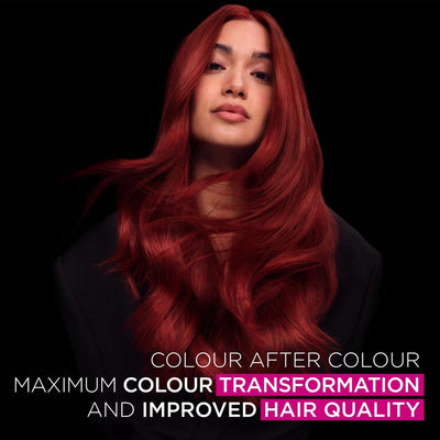 Garnier Olia Permanent Hair Dye, No Ammonia, Full Grey Coverage, Long-Lasting Colour & Shine, Vegan Formula, Colour: 5.0 Brown, 230G