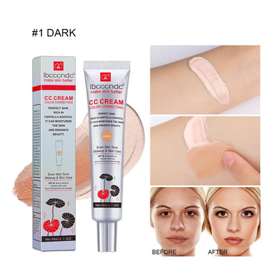 Erborian Correcting CC Cream Moisturizing Waterproof Anti-Sweat Makeup before Concealer Lasting Women Makeup Protect Skin