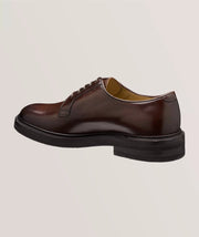 Brunello Cucinelli Men's Lace-Up Shoes | Polished Leather Derbies Italian Crafts