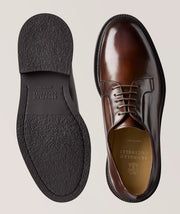 Brunello Cucinelli Men's Lace-Up Shoes | Polished Leather Derbies Italian Crafts