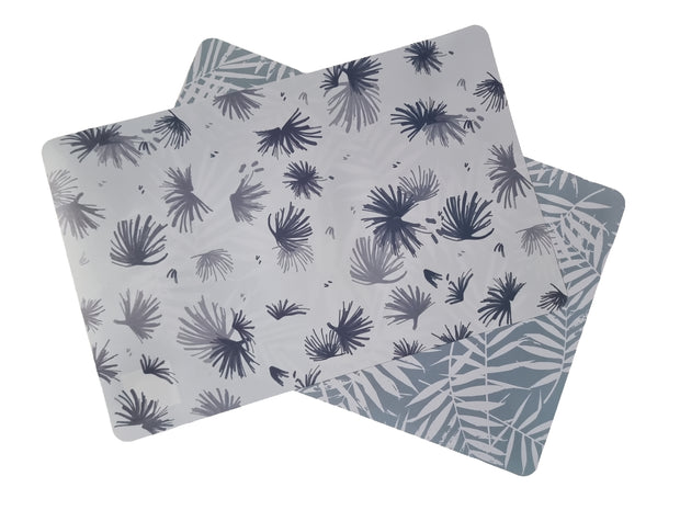 Botanical Tropical Large PVC Placemats Mat Serving Mats 44Cm X 29Cm Barn Flower