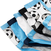 Harry Bear Boys Underwear | Football Briefs 5 Pack | Soft Cotton Boys Briefs | Ages 3 to 8 Years
