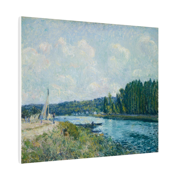 The Banks of the Oise, 1877-1878, Alfred Sisley