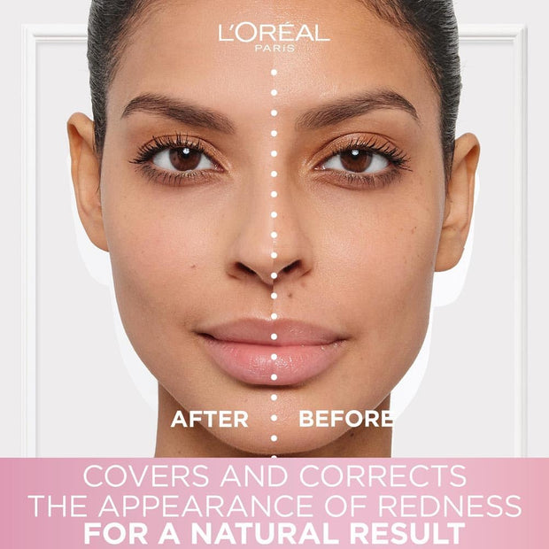 L'Oréal Paris CC Cream, C'Est Magic CC Cream Natural Makeup for Face, Anti-Redness Formula with Vitamin E and Vitamin B5, Lightweight Skin Perfector for Glowing Skin