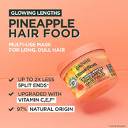 Ultimate Blends Glowing Lengths Pineapple & Amla Hair Food 3-In-1 Hair Mask Treatment 400Ml