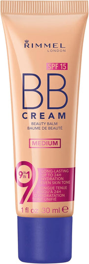 Rimmel London BB Cream with Brightening Effect, Light, 30Ml, Pink