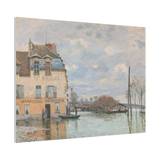 Flood at Port-Marly, 1872, Alfred Sisley