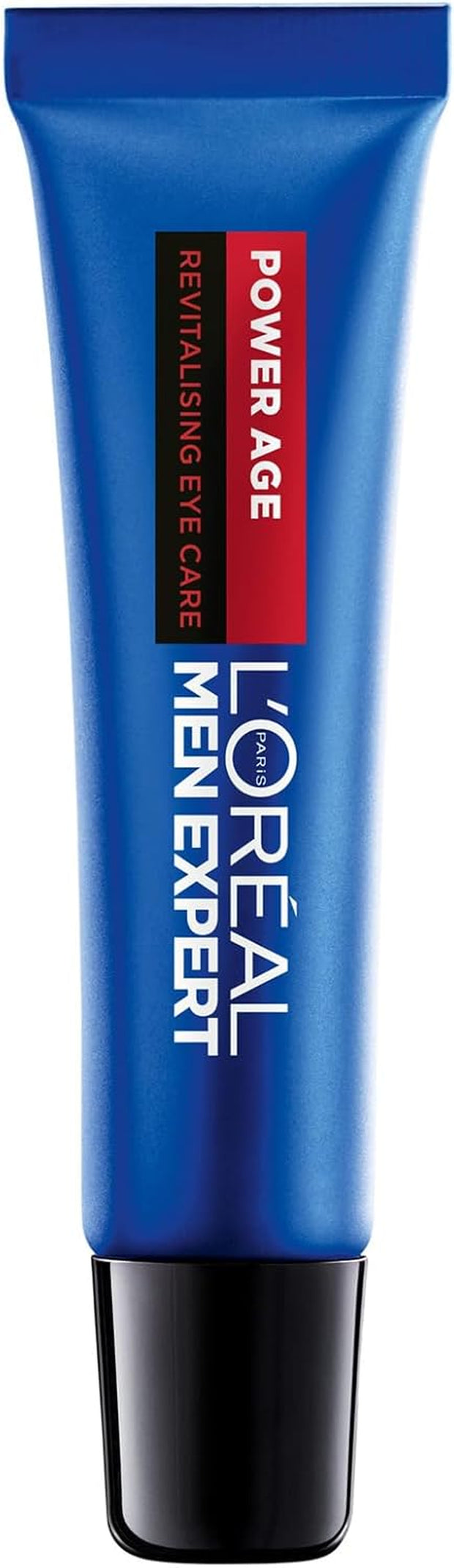 L'Oréal Men Expert Men'S Eye Cream, Hyaluronic Acid Eye Care for Ageing, for Dry & Dull Skin, Power Age, 15Ml
