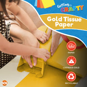 20-500 Coloured Tissue Paper Sheets Assorted Large Quality Gift Wrapping 50X66Cm