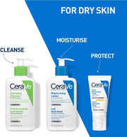 Cerave Moisturising Lotion, Face & Body, with 3 Essential Ceramides & Hyaluronic Acid, for Dry to Very Dry Skin