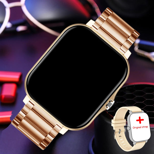 Smart Watch for Men Women Gift for Xiaomi Full Touch Screen Sport Fitness Watches BT Call Digital Smartwatch Wristwatch 2024 New