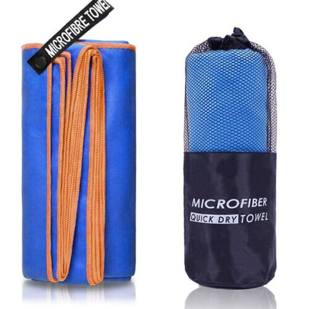 Microfibre Towel Compact Fast Drying Travel Sports Gym Beach Camping Swimming