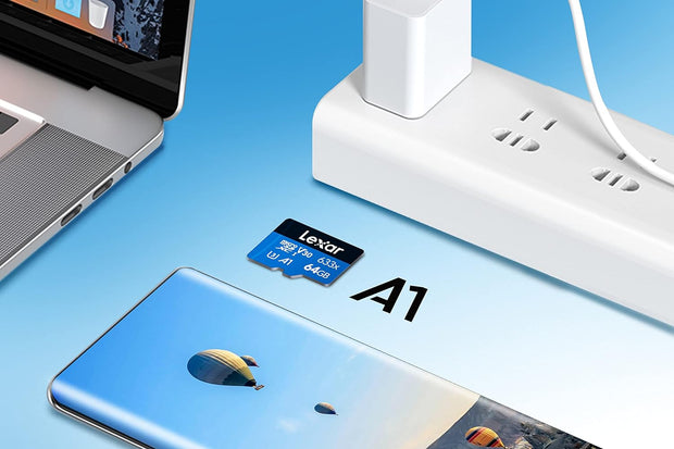 Lexar 633X 64GB Micro SD Card, Microsdxc UHS-I Card W/O SD Adapter, Microsd Memory Card up to 100Mb/S Read, A1, Class 10, U3, V30, TF Card for Smartphones/Tablets/Ip Cameras (LMS0633064G-BNNAA)