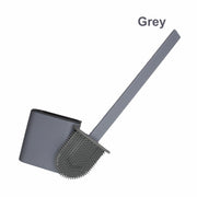 Toilet Brush & Toilet Brush Holdersilicone Soft TPR Cleaning Brush Full Set 2PK