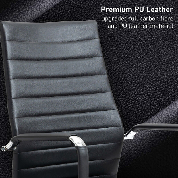 Massage Office Chair Gaming Computer Desk Swivel Recliner Chair Leather Footrest